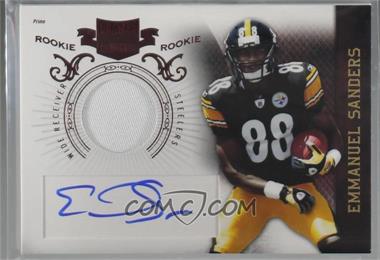 2010 Panini Plates & Patches - [Base] #212 - Emmanuel Sanders /699 [Noted]