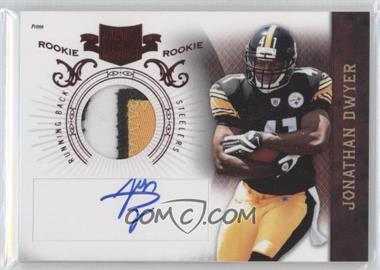 2010 Panini Plates & Patches - [Base] #221 - Jonathan Dwyer /699