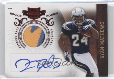 2010 Panini Plates & Patches - [Base] #231 - Ryan Mathews /699