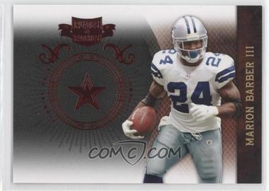 2010 Panini Plates & Patches - [Base] #26 - Marion Barber III /499