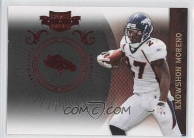 2010 Panini Plates & Patches - [Base] #29 - Knowshon Moreno /499