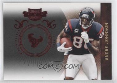 2010 Panini Plates & Patches - [Base] #37 - Andre Johnson /499