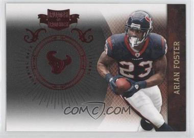 2010 Panini Plates & Patches - [Base] #38 - Arian Foster /499