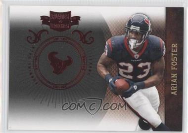 2010 Panini Plates & Patches - [Base] #38 - Arian Foster /499