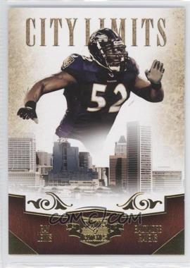 2010 Panini Plates & Patches - City Limits #13 - Ray Lewis /299