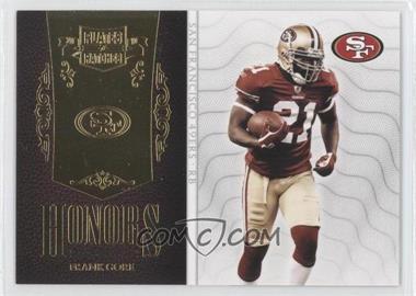 2010 Panini Plates & Patches - Honors #23 - Frank Gore /299