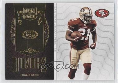 2010 Panini Plates & Patches - Honors #23 - Frank Gore /299