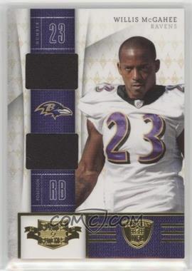 2010 Panini Plates & Patches - NFL Equipment - Combos #1 - Willis McGahee /50