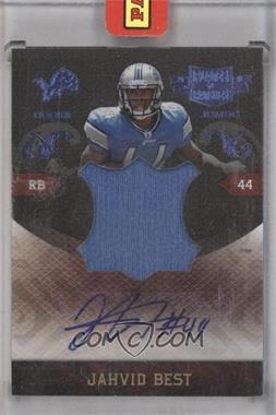 2010 Panini Plates & Patches - RPS Rookie Jumbo - Prime Signatures #1 - Jahvid Best /25