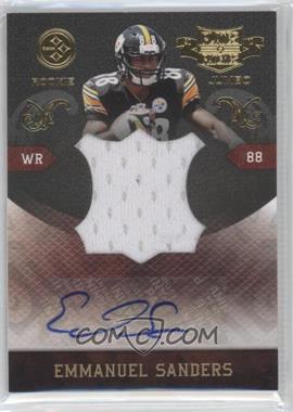 2010 Panini Plates & Patches - RPS Rookie Jumbo - Signatures #6 - Emmanuel Sanders /10