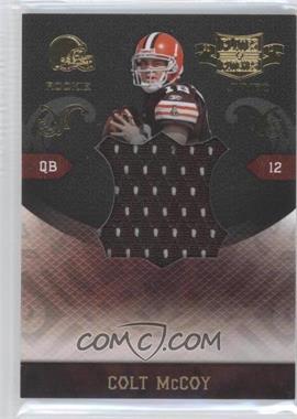 2010 Panini Plates & Patches - RPS Rookie Jumbo #11 - Colt McCoy /50
