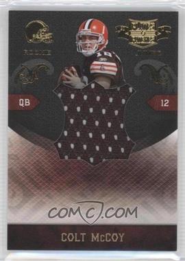 2010 Panini Plates & Patches - RPS Rookie Jumbo #11 - Colt McCoy /50