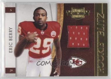 2010 Panini Plates & Patches - Rookie Blitz - Materials #10 - Eric Berry /299 [EX to NM]