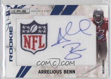 2010 Panini Rookies & Stars - [Base] - Blue NFL Logo Patch Signatures #255 - Rookie - Arrelious Benn /22