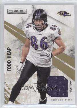 2010 Panini Rookies & Stars - [Base] - Gold Materials #13 - Todd Heap