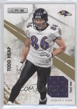 2010 Panini Rookies & Stars - [Base] - Gold Materials #13 - Todd Heap