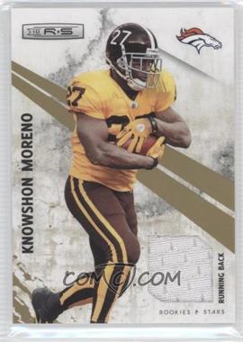 2010 Panini Rookies & Stars - [Base] - Gold Materials #45 - Knowshon Moreno