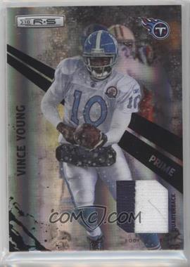 2010 Panini Rookies & Stars - [Base] - Holofoil Materials Prime #158 - Elements - Vince Young /50