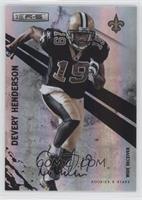 Devery Henderson #/15