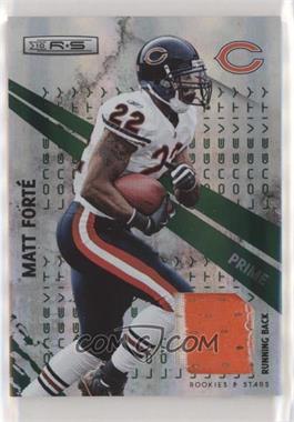 2010 Panini Rookies & Stars - [Base] - Longevity Emerald Materials Prime #26 - Matt Forte /50