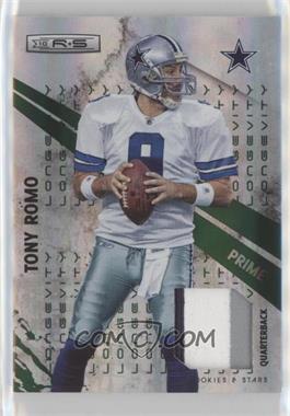 2010 Panini Rookies & Stars - [Base] - Longevity Emerald Materials Prime #41 - Tony Romo /50