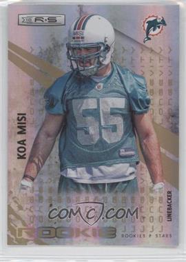 2010 Panini Rookies & Stars - [Base] - Longevity Gold #213 - Rookie - Koa Misi /49