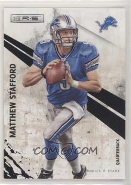 2010 Panini Rookies & Stars - [Base] #49 - Matthew Stafford