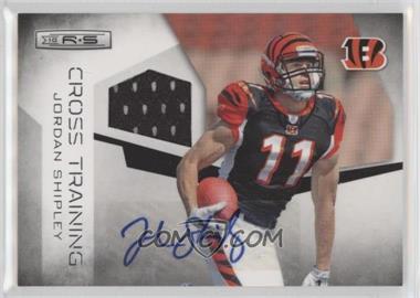 2010 Panini Rookies & Stars - Cross Training - Materials Signatures #6 - Jordan Shipley /50