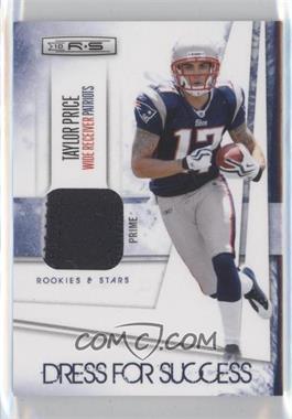 2010 Panini Rookies & Stars - Dress for Success Jerseys - Prime #20 - Taylor Price /50