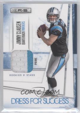 2010 Panini Rookies & Stars - Dress for Success Jerseys - Prime #7 - Jimmy Clausen /50