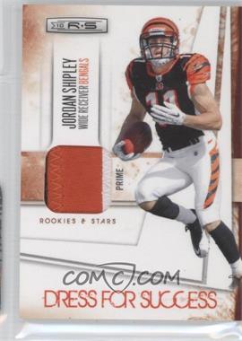 2010 Panini Rookies & Stars - Dress for Success Jerseys - Prime #8 - Jordan Shipley /50