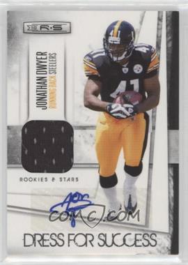 2010 Panini Rookies & Stars - Dress for Success Jerseys - Signatures #31 - Jonathan Dwyer /100