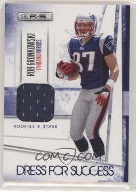 2010 Panini Rookies & Stars - Dress for Success Jerseys #1 - Rob Gronkowski /299