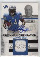 Jahvid Best #/25