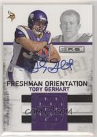 Toby Gerhart #/50