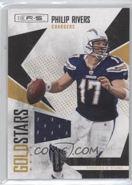 2010 Panini Rookies & Stars - Gold Stars - Materials #3 - Philip Rivers /100