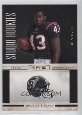 2010 Panini Rookies & Stars - Studio Rookies - Gold #11 - Ben Tate /500