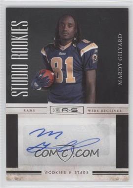 2010 Panini Rookies & Stars - Studio Rookies - Signatures #30 - Mardy Gilyard /10