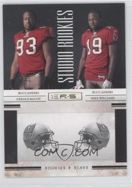 2010 Panini Rookies & Stars - Studio Rookies Combos - Gold #8 - Gerald McCoy, Mike Williams /500