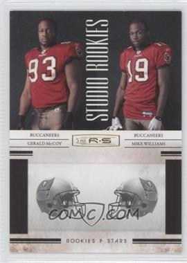 2010 Panini Rookies & Stars - Studio Rookies Combos - Gold #8 - Gerald McCoy, Mike Williams /500