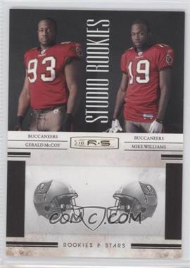 2010 Panini Rookies & Stars - Studio Rookies Combos - Gold #8 - Gerald McCoy, Mike Williams /500