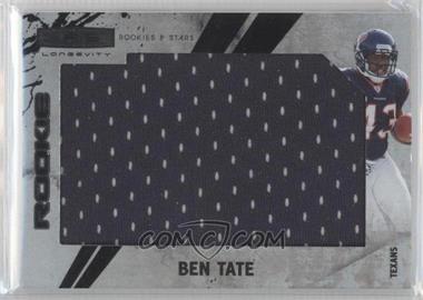 2010 Panini Rookies & Stars Longevity - [Base] - Jerseys #256 - SP Rookie Jumbo - Ben Tate /50