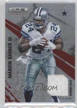 2010 Panini Rookies & Stars Longevity - [Base] - Ruby Materials #39 - Marion Barber III /175