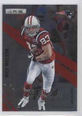 2010 Panini Rookies & Stars Longevity - [Base] - Ruby #161 - Elements - Wes Welker /100