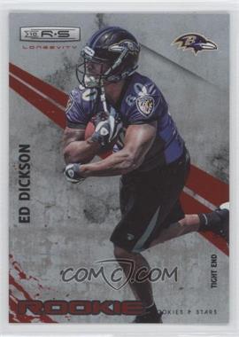 2010 Panini Rookies & Stars Longevity - [Base] - Ruby #193 - Rookie - Ed Dickson /100