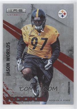 2010 Panini Rookies & Stars Longevity - [Base] - Ruby #202 - Rookie - Jason Worilds /100