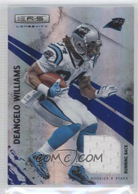 2010 Panini Rookies & Stars Longevity - [Base] - Sapphire Materials #18 - DeAngelo Williams /75