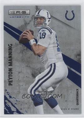 2010 Panini Rookies & Stars Longevity - [Base] - Sapphire #64 - Peyton Manning /50