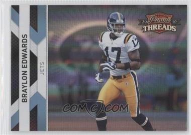 2010 Panini Threads - [Base] - Platinum Century Proof #100 - Braylon Edwards /25