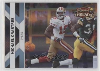 2010 Panini Threads - [Base] - Platinum Century Proof #127 - Michael Crabtree /25